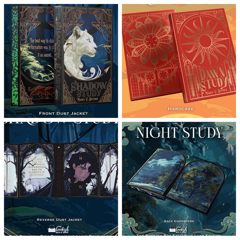 Shadow Study, Night Study, and Dawn Study Poison Study Part 2 Bookish Box Set